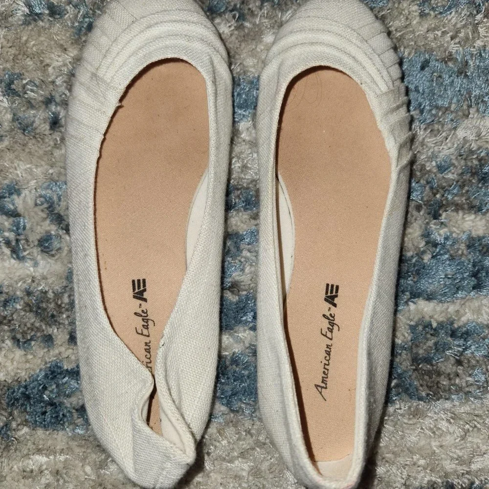 American Eagle Girls Slip-on Flats || sz 5 Like New!